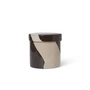 Ferm Living - Inlay Steengoed bakje, Ø 14,5 cm, zand/bruin