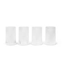 Ferm Living - Ripple Verrines, helder (set van 4)