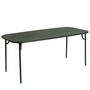 Petite Friture - Week-End Tafel, 180 x 85 cm / glas groen