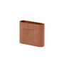 Muuto - Ridge Vaas, h 16,5 cm, terracotta
