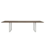 Muuto - 70/70 Eettafel, 295 x 108 cm, gerookt eiken / grijs