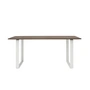 Muuto - 70/70 Eettafel, 170 x 85 cm, gerookt eiken / wit