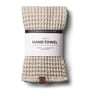 Humdakin - Handdoek met wafelstructuur, 55 x 80 cm, light stone