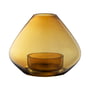 AYTM - Uno Windlicht en vaas Ø 25,9 x H 21 cm, amber