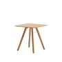 OUT Objekte unserer Tage - Meyer Tafel Small 75 x 75 cm, eiken geboend