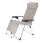 Fiam - Amida Soft Relaxligstoel, aluminium / taupe
