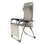 Fiam - Amida Relax ligstoel, aluminium / zilvergrijs