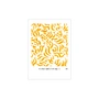 Paper Collective - Comfort Poster 30 x 40 cm, geel