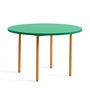 HAY - Two-Colour Eettafel rond, Ø 120 cm, mint / oker