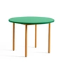 HAY - Two-Colour Eettafel rond, Ø 105 cm, mint / oker
