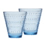 Iittala - Kastehelmi Drinkglas 30 cl, aqua (set van 2)