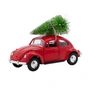 House Doctor Xmas Cars - Decoratieve auto's, 12,5 cm / rood
