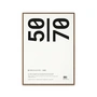 Paper Collective - Fotolijst 50 x 70 cm, donker eiken