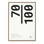 Paper Collective - Fotolijst 70 x 100 cm, donker eiken