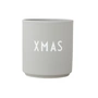 Design Letters AJ Favourite X-Mas - Porseleinen mok, / koel grijs
