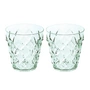 Koziol - Crystal Glas 0,25 l, transparant jade (set van 2)