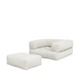 Karup Design - Cube Slaapfauteuil, 90 x 190 cm, naturel (701)