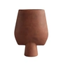 101 Copenhagen - Sphere Vaas Square large, terracotta