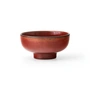 Audo - New Norm Schaal op voet, Ø 12 cm, red glazed