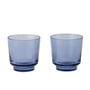 Muuto - Raise Drinkglas 20 cl, indigo (set van 2)