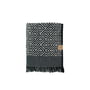 Mette Ditmer - Morocco Handdoek 50 x 95 cm, zwart / wit