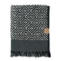 Mette Ditmer - Morocco Badhanddoek 70 x 140 cm, zwart / wit