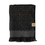 Mette Ditmer - Morocco Badhanddoek 70 x 140 cm, zwart / grijs
