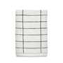 Mette Ditmer - Tile Handdoek 50 x 100 cm, zwart / off-white
