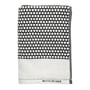 Mette Ditmer - Grid Badhanddoek 70 x 140 cm, zwart / off-white