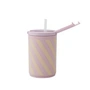Design Letters - Kids life Drinkrietbeker 330 ml, lavendel