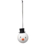 Hoptimist - Sneeuwpop Ornament, wit (set van 2)