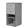 Audo Frame - Legbordmodule 70 incl. lade, donkergrijs