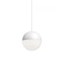 Flos - String Light Hanglamp, bolvormige kop, snoerlengte: 12 m, wit