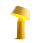 marset - Bicoca LED-tafellamp met batterij, H 22,5 x Ø 14 cm, geel