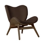 Umage - A Conversation Piece Fauteuil, donker eiken / teddy bruin