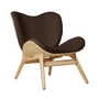 Umage - A Conversation Piece Fauteuil, natuurlijk eiken / teddy bruin