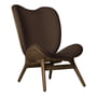 Umage - A Conversation Piece Tall fauteuil, donker eiken / teddy bruin