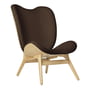 Umage - A Conversation Piece Tall fauteuil, eiken / teddy bruin