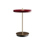 Umage - Asteria Move LED Tafellamp V2, H 30,6 cm, ruby red