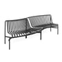 Hay - Palissade Park Dining Bench , In / Out (set van 2), antraciet
