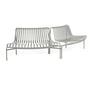 Hay - Palissade Park Dining Bench , Out / Out (set van 2), sky grey