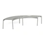 HAY Palissade Park Bench - Incl. middenvoet, sky grey