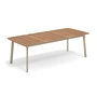 Emu - Shine Outdoor Tafel 225 x 100 cm, teak / taupe
