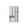 Kristina Dam Studio - Minimal Handdoek, 50 x 80 cm, beige / gebroken wit