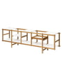 Design House Stockholm - Frame Plank laag, 191,8 x 39 x 58 cm, eiken / wit