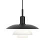 Louis Poulsen - PH 5/5 Hanglamp, zwart aluminium / opaal glas