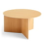 Hay - Slit Table Round XL, Ø 65 x H 35,5 cm, eiken natuur