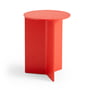 Hay - Slit Table Round High Ø 35 x H 47 cm, candy red