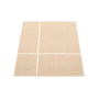 Pappelina - Fred Omkeerbaar vloerkleed, 70 x 90 cm, beige / vanille