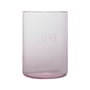 Design Letters - AJ Favourite Drinkglas, Love / rose